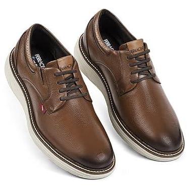 Imagem de Ferracini, SAPATO MASCULINO FERRACINI FULL 4565-696J EM COURO E ELÁSTICO Cor:Dallas Havana;Tamanho:40
