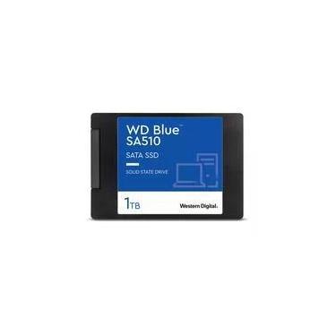 Imagem de SSD SanDisk, 1TB, 2.5", SATA III, Leitura: 560 MB/s, Gravação: 520 MB/s, Preto - WDS100T3B0A