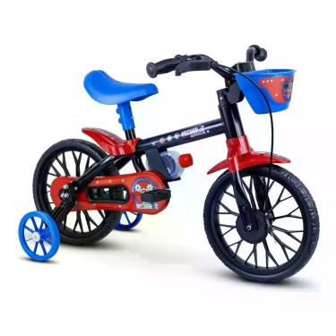 Imagem de Bicicleta Aro 12 Mechanic 2 Com Rodinhas e Squeeze - Nathor