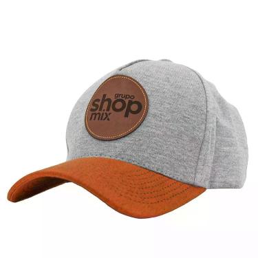 Imagem de Bone Aba Curva Gruposhopmix Cinza