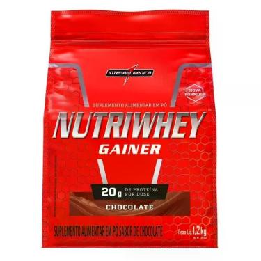 Imagem de Hipercalórico Integralmédica Nutriwhey Chocolate 1,2KG 15 Doses