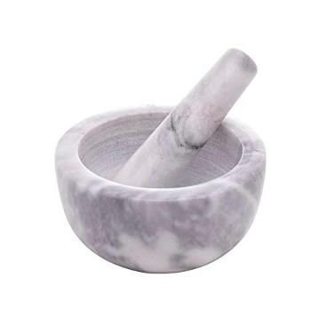 Imagem de LYOR - Conjunto Pilão e Socador de Mármore Marin 12cm x 6cm