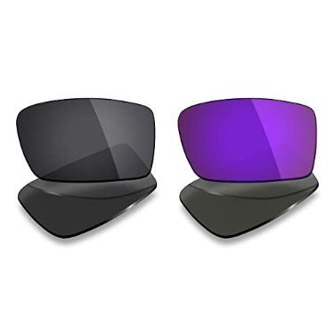 Imagem de 2 pares de lentes polarizadas de substituição da Mryok para óculos de sol Oakley X Squared – Opções