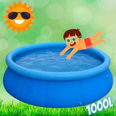 Imagem de Piscina 1000L Infantil Redonda com Muito Espaço - RELET
