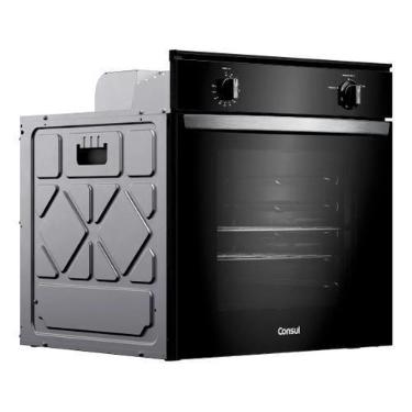 Imagem de Forno A Gas Embutir 78l Consul Coa84cerna Preto 220v 220v Preto, 220V