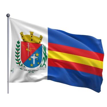 Imagem de Bandeira do Município de Mairiporã Dupla Face Estampada Tamanho 90x128