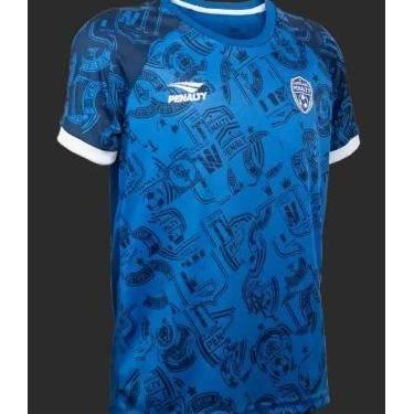 Imagem de Camisa penalty futebol selecoes juv ry-mr t, Azul, 08