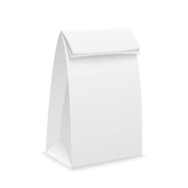 Imagem de Perfect Stix Sacos de almoço de papel, 500 peças, sacos de papel branco, sacos de lanche, sacos de mercearia kraft, sacos de papel, sacos a granel (1,8 kg, 5,1 x 8,2 x 9,8 polegadas)