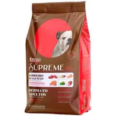Imagem de Ração Quatree Supreme Dermato para Cães Adultos Sabor Cordeiro e Salmã