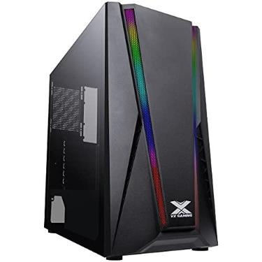 Imagem de GABINETE GAMER VX GAMING FEUX COM JANELA ACRÍLICA, VINIK, 36267, PRETO