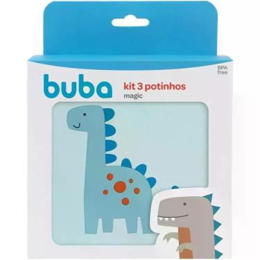 Imagem de Kit 3 Potinhos Magic Dino - Buba