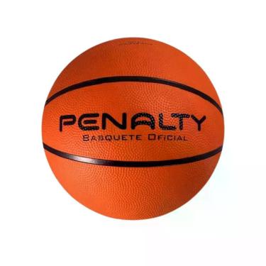 Imagem de Bola De Basquete Playoff Oficial Original Grip Macia - Penalty, Laranj