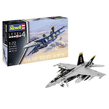 Imagem de F/A-18F Super Hornet Jolly Rogers Kit Revell 1/72 Plastimodelismo 03834