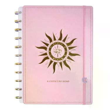 Imagem de Caderno Inteligente Mica Rocha Culpa é do Signo Tamanho Grande 80 Folh