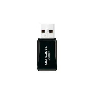 Imagem de Mini Adaptador Mercusys USB Wireless  MW300UM