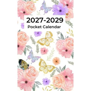 Imagem de Calendário de Bolso Independently Published 20272029 Borboleta
