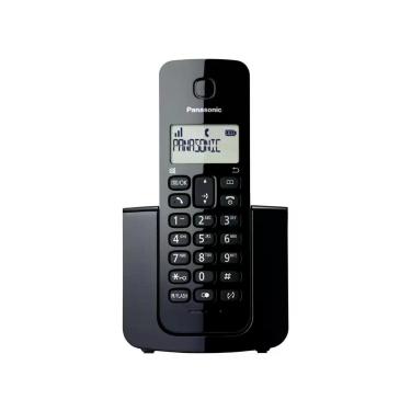 Imagem de Telefone Sem Fio Panasonic TGB110 - Identificador de Chamada Black Pia