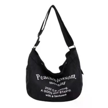 Imagem de Bolsa Feminina Transversal Grande Lona Resistente Academia - Alwy, Pre