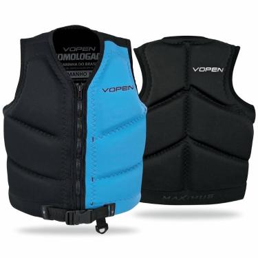 Imagem de Colete Salva Vidas Homologado Neoprene Maximus MXS22 - Vopen, Azul, EG