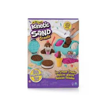 Imagem de Playset Fábrica De Sorvete + 454g Areia - Kinetic Sand