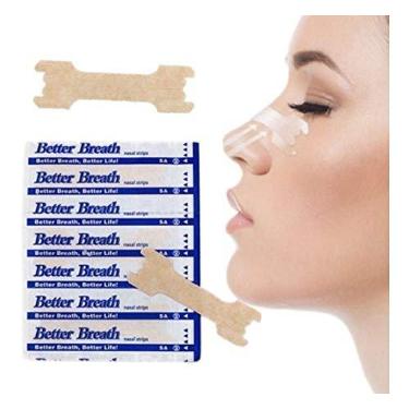 Imagem de Respire Melhor Better Breath 100 Unidades Dilatador Nasal Adesivo Tamanho Grande 66mm X 19mm