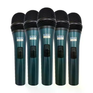 Imagem de Kit 5 Microfones Dinâmico com Fio TK 51C Onyx