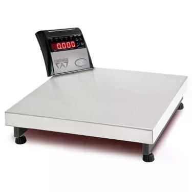 Imagem de Balança Industrial Bivolt 300kg 50cm Aço Carbono Dp300