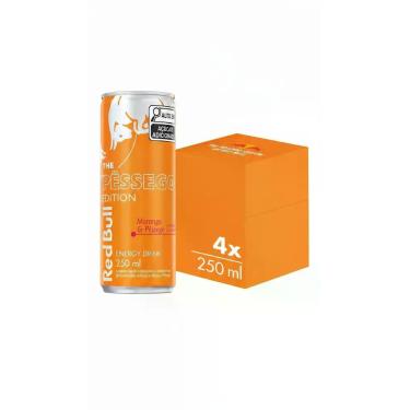 Imagem de Energético Sabor Morango e Pêssego Pack 4 Un. 250ml - Congratulations 