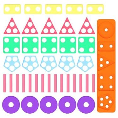 Imagem de Brinquedo De Empilhar Formas | Empilhador Educativo de Silicone para Crianças,Brinquedo de Empilhamento e Encaixe de Formas para Crianças,para Casa Escola Jardim de Infância Aniversário Menin