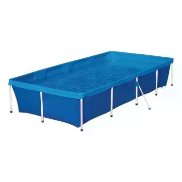 Imagem de Piscina Estrutural c/ Lona em PVC Azul 3000 Litros - Mor