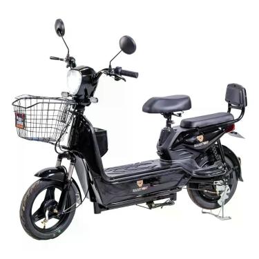 Imagem de Bicicleta Elétrica Turbo 500W Adulto Sem CNH com Cesto para Mobilidade