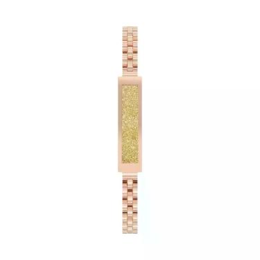 Imagem de Pulseira Inteligente LIGE Para Mulheres Em Ouro E Prata Com Monitor De