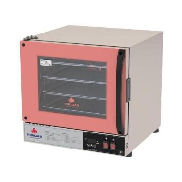Imagem de Forno Turbo Elétrico Fast Oven 4 Assadeiras Prp-004 Plus Digital Rosa