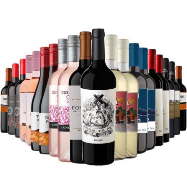 Imagem de Kit Adega Cheia 20 Vinhos