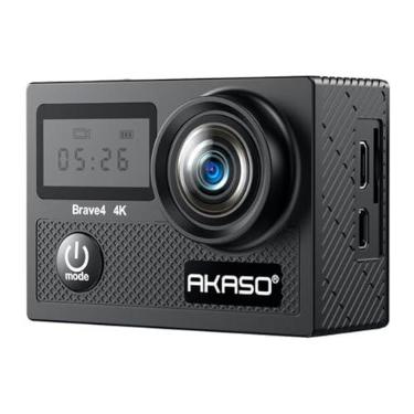 Imagem de Câmera Ação Action Brave 4 4K, Wi-Fi, À Prova d'Água, Compacta e Leve, Ideal para Esportes Radicais, Gravação em, Design Resistente e Funcional para Aventuras ao Ar Livre