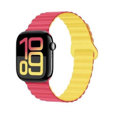 Imagem de Pulseira De Silicone De 49mm 46mm 42mm Para Apple Watch Ultra 2 1 45mm