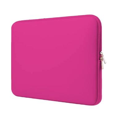 Imagem de Capa Case Pasta Maleta Para Notebook de Neoprene 17 17.3 Polegadas Ros