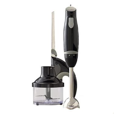 Imagem de Oster Kit De Preparação Alimentos, Pequeno Eletrodoméstico Cozinha Com Liquidificador Imersão, Faca Elétrica E Mini Picador Vegetais 2 Xícaras, Preto
