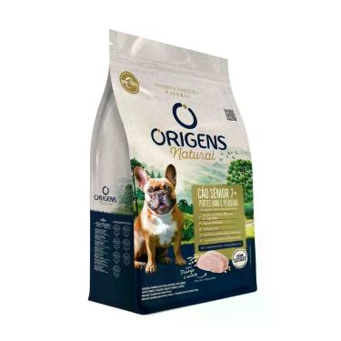 Imagem de Ração Origens Natural Cães Sênior Porte Mine Pequeno Sabor Frango e Ar