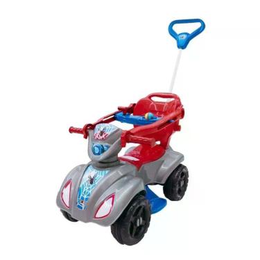 Imagem de Quadriciclo Infantil Baby Spider Com Haste Para Empurrar