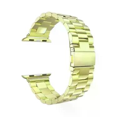 Imagem de Pulseira De Metal Em Aço Inoxidável Para Apple Watch 46mm 42mm 44mm 40