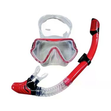 Imagem de Máscara De Mergulho Profissional Para Adultos Com Snorkel, Conjunto De