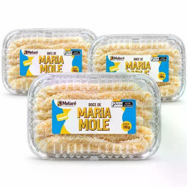 Imagem de Kit 3 Doce de Maria Mole MELARÉ 110g