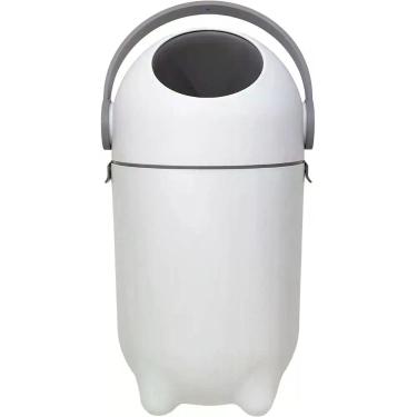Imagem de Lixeira para Fraldas Antiodor 10 Litros Branco Buba