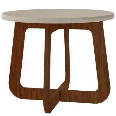 Imagem de Mesa De Centro Jasmin 100% Mdf Cedro / Off White