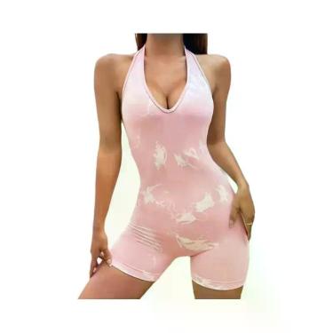 Imagem de Macacão Feminino Sexy, Sem Mangas e Costas Nuas - Estilo Sling, BR-G, 