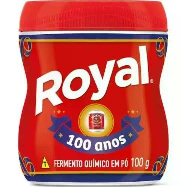 Imagem de Fermento Químico Royal 100g: Massas Leves e Bolos Fofinhos Garantidos!