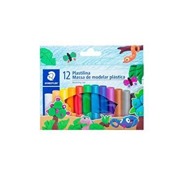 Imagem de STAEDTLER Massa de Modelar 12 Cores - 8429 C12 PE - Macia, Misturável, Não Mancha e Não Gruda – Fácil de Limpar, Ideal para Crianças e Atividades Criativas