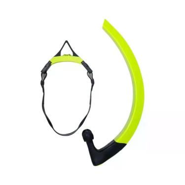Imagem de Tubo De Snorkel De Silicone Para Adultos Com Bocal Central Para Respir