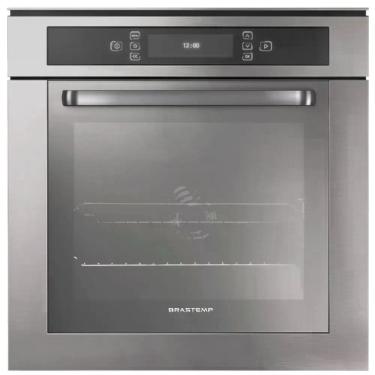 Imagem de Forno Elétrico de Embutir Brastemp BO260AR 67L Inox com Timer Digital e Controle de Temperatura 220V